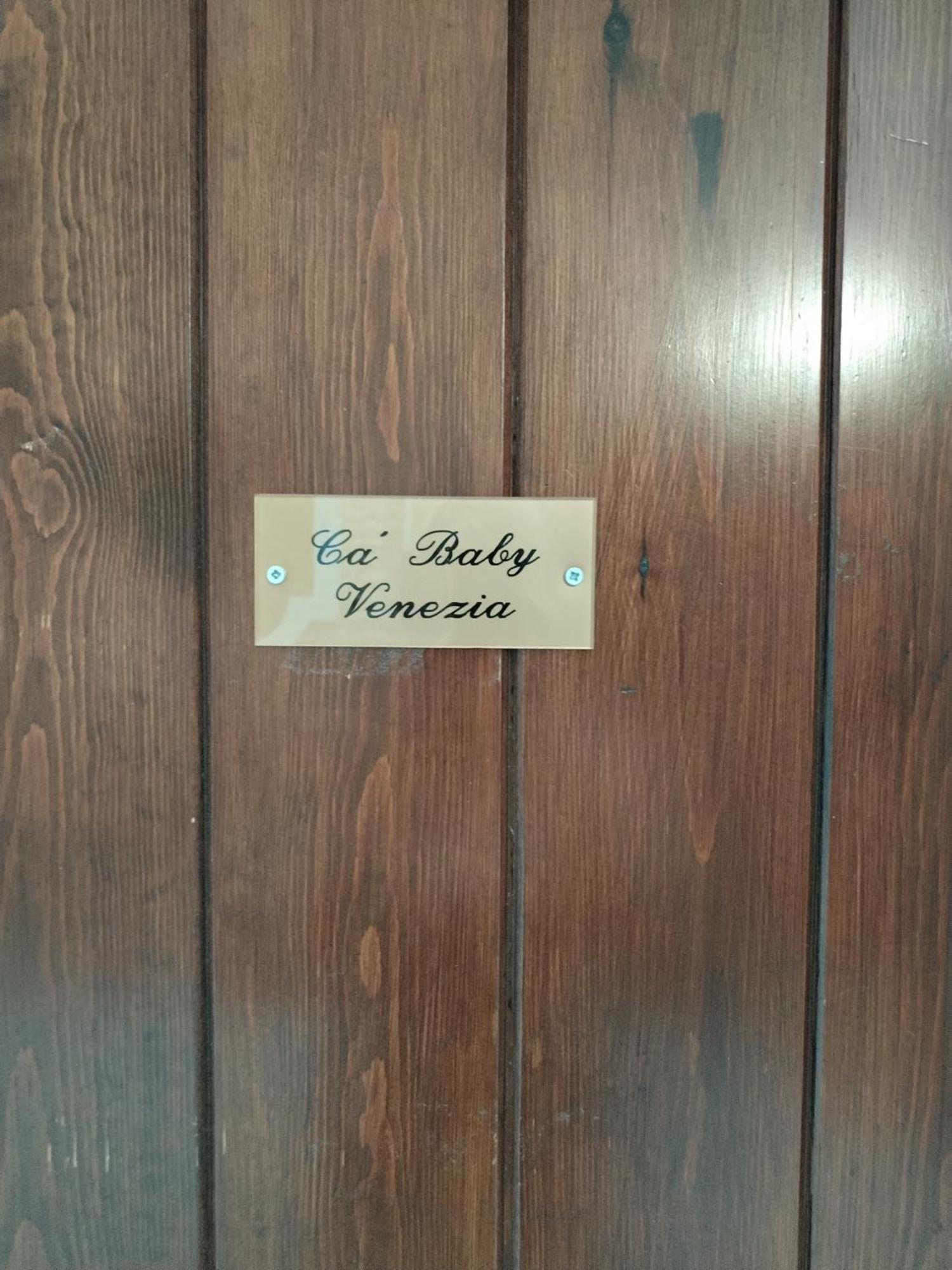 Apartmán Ca' Baby Venezia Exteriér fotografie